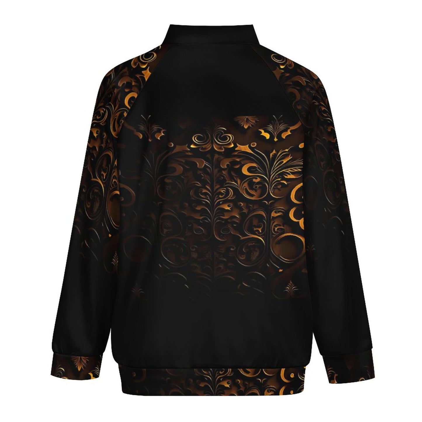 Raglan Zip-up Shirt WY10 (All-Over Printing)
