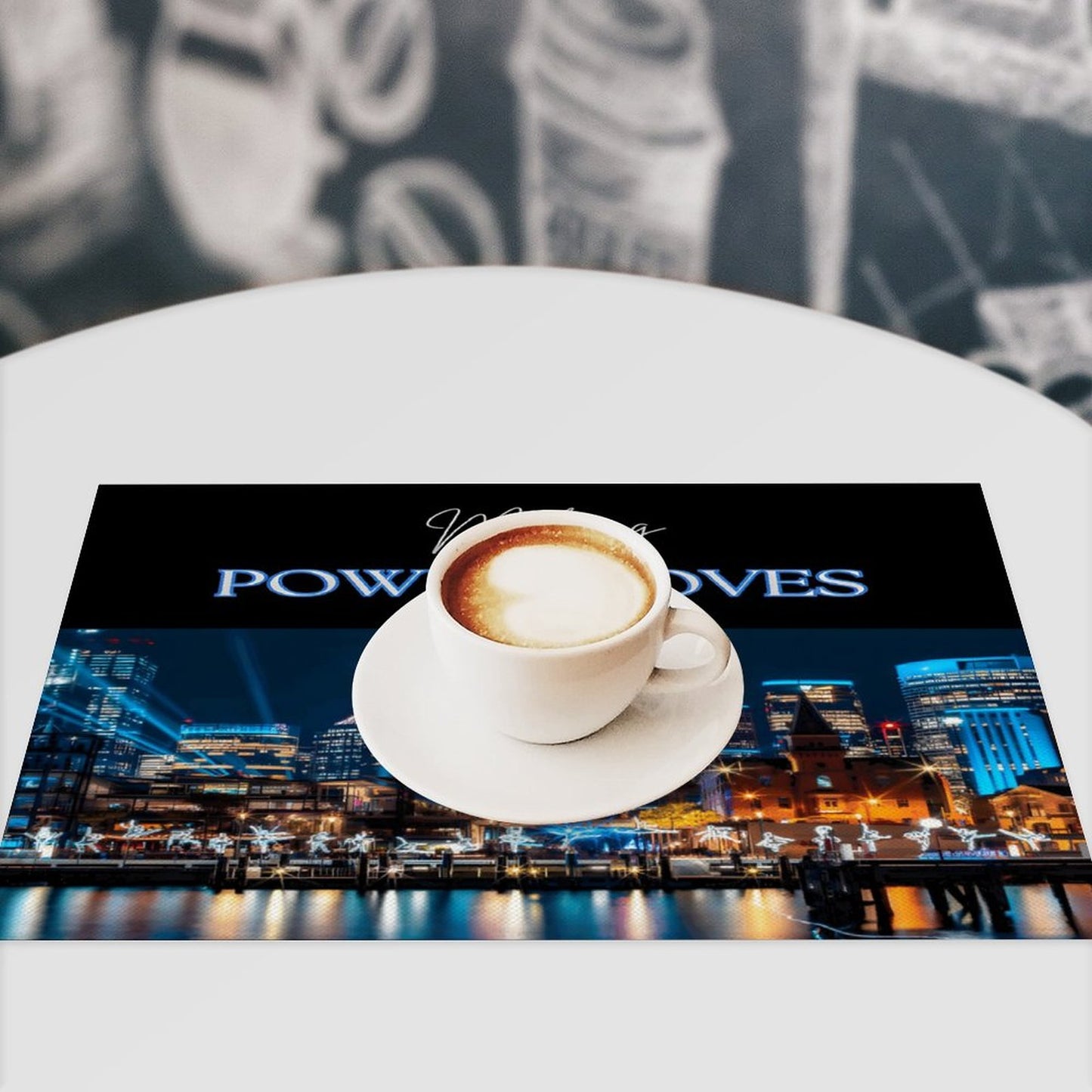 MAKING POWER MOVES PVC Placemats