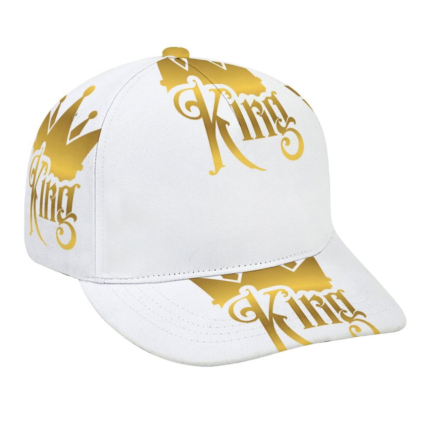 Bent Fitted Cap (All-Over Printing)