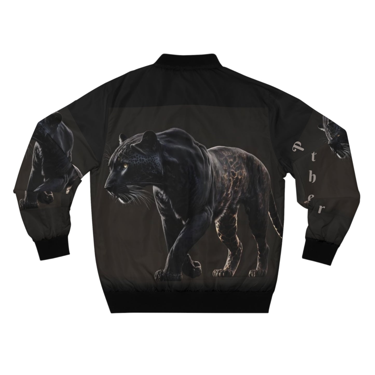 PANTHER Men's/Unisex Bomber Jacket-XS-5XL