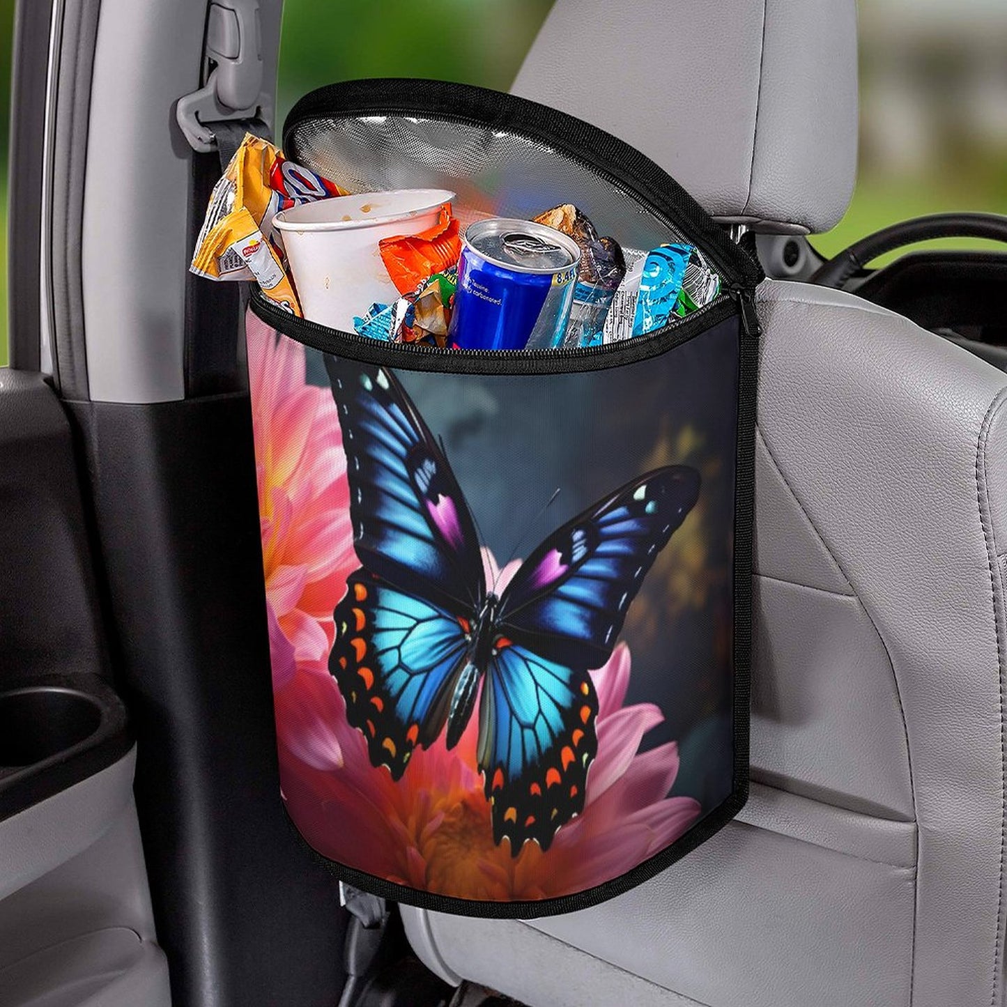 Collapsible Car Trash Bin