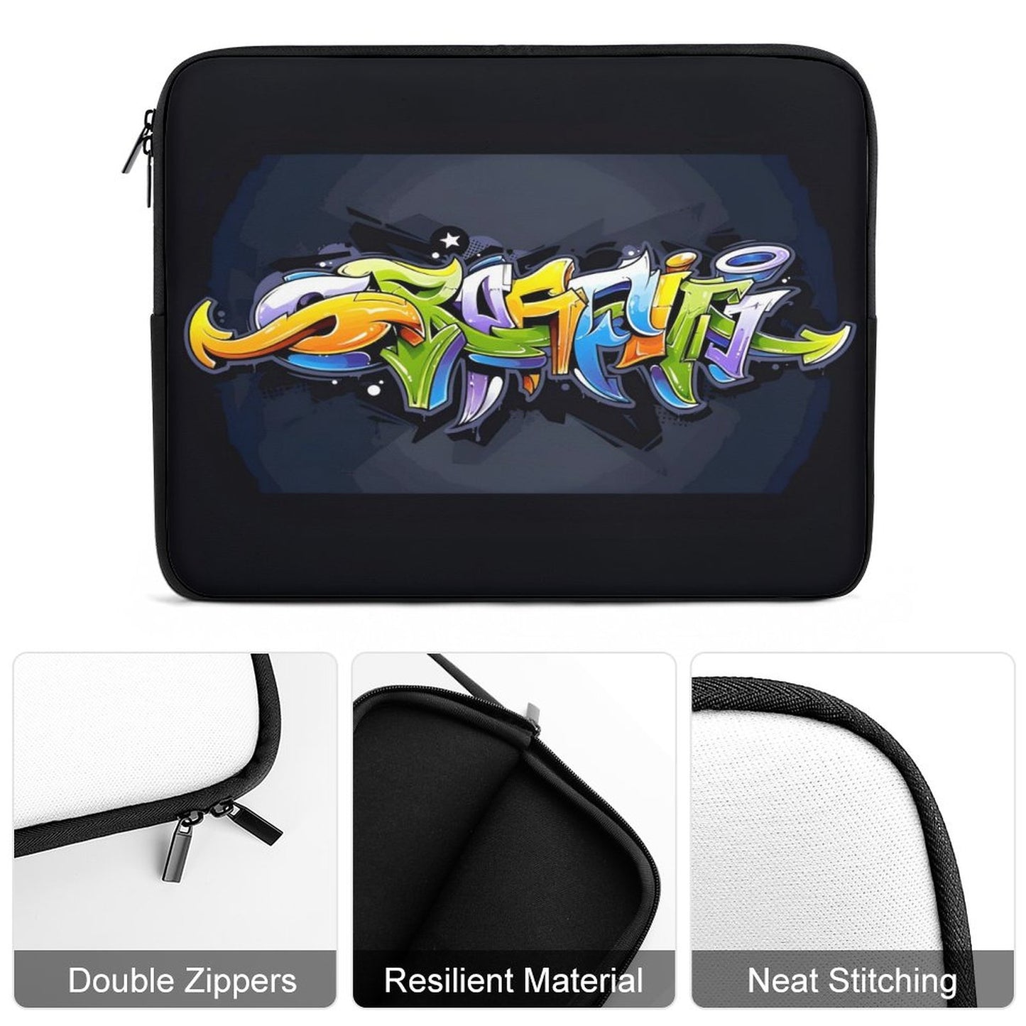 COLORFUL GRAFFITI Laptop Case (10", 12", 13", 15", 17")
