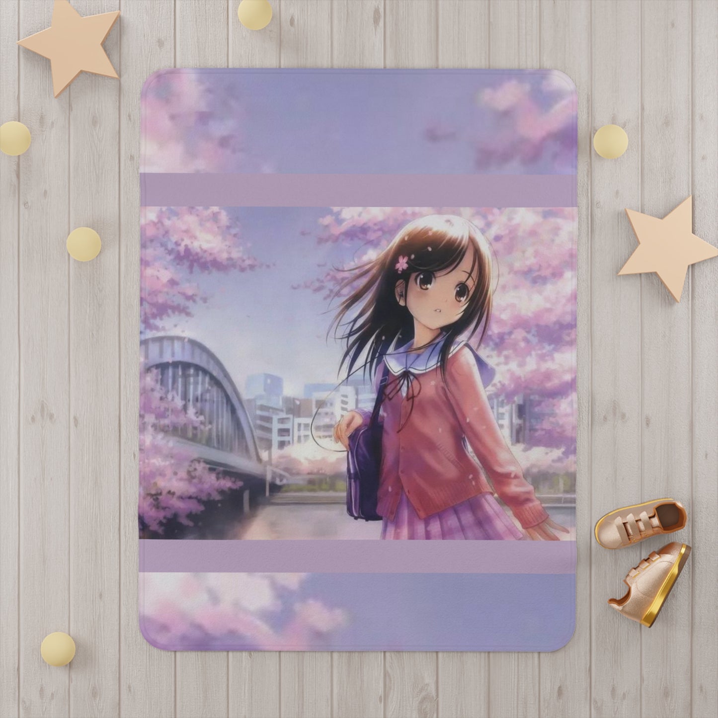 SCHOOL GIRL Toddler Blanket