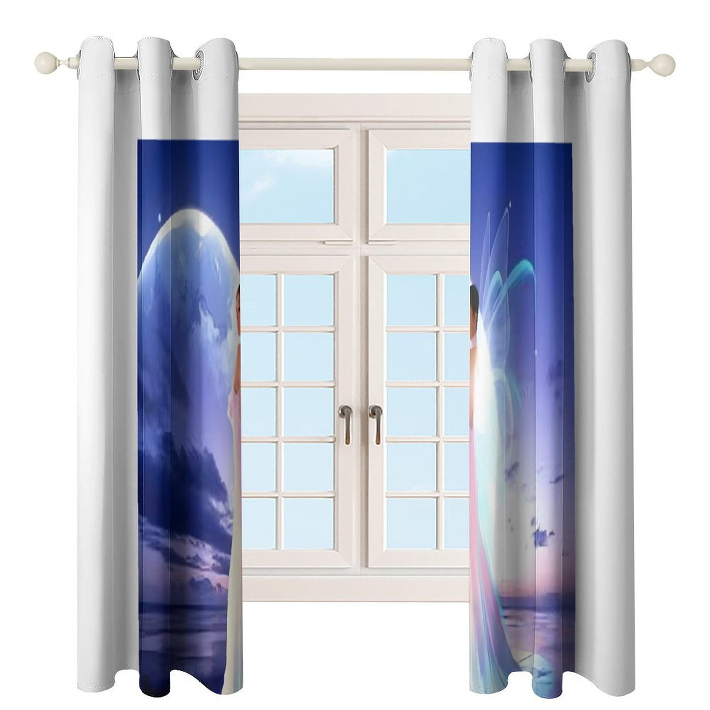 Grommet Curtain-52"x72"/ 132x183cm