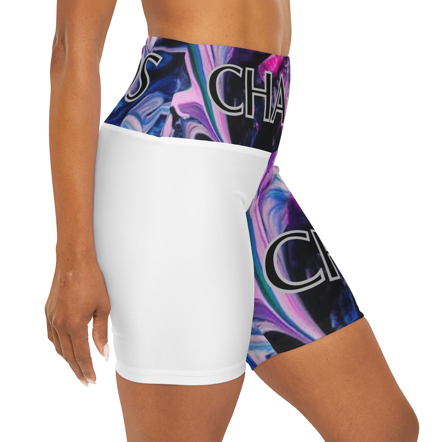 CHAOS High Waisted Yoga Shorts-*2XS-XL