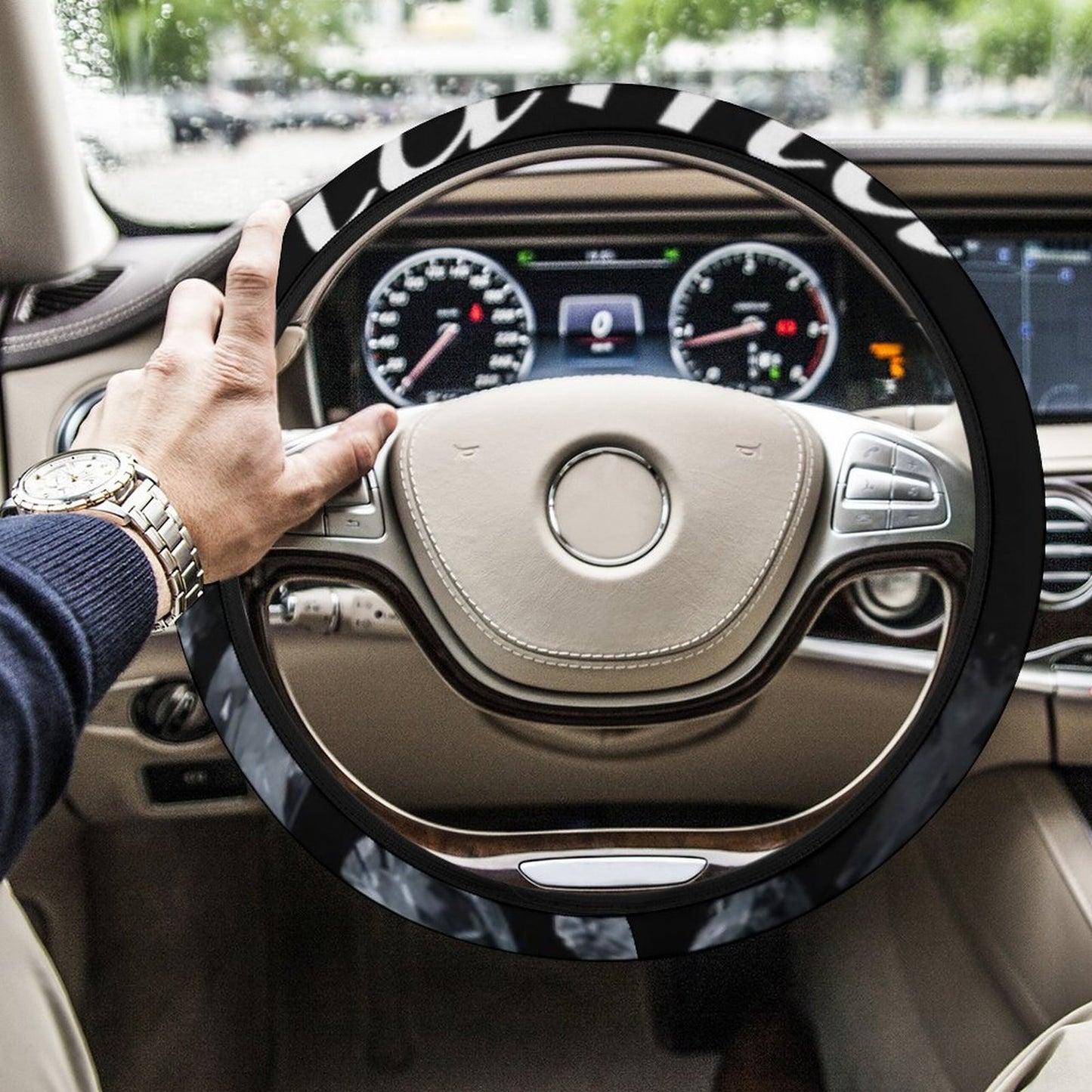 Car Steering Wheel Cover