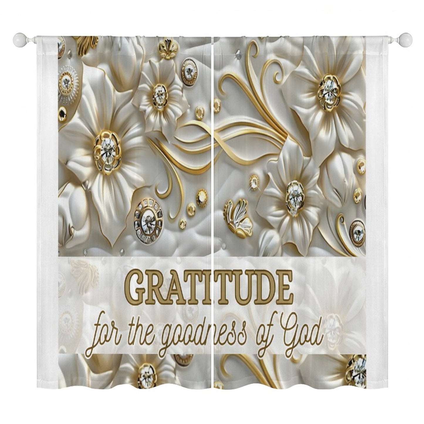 Sheer Curtain(All-Over Printing)