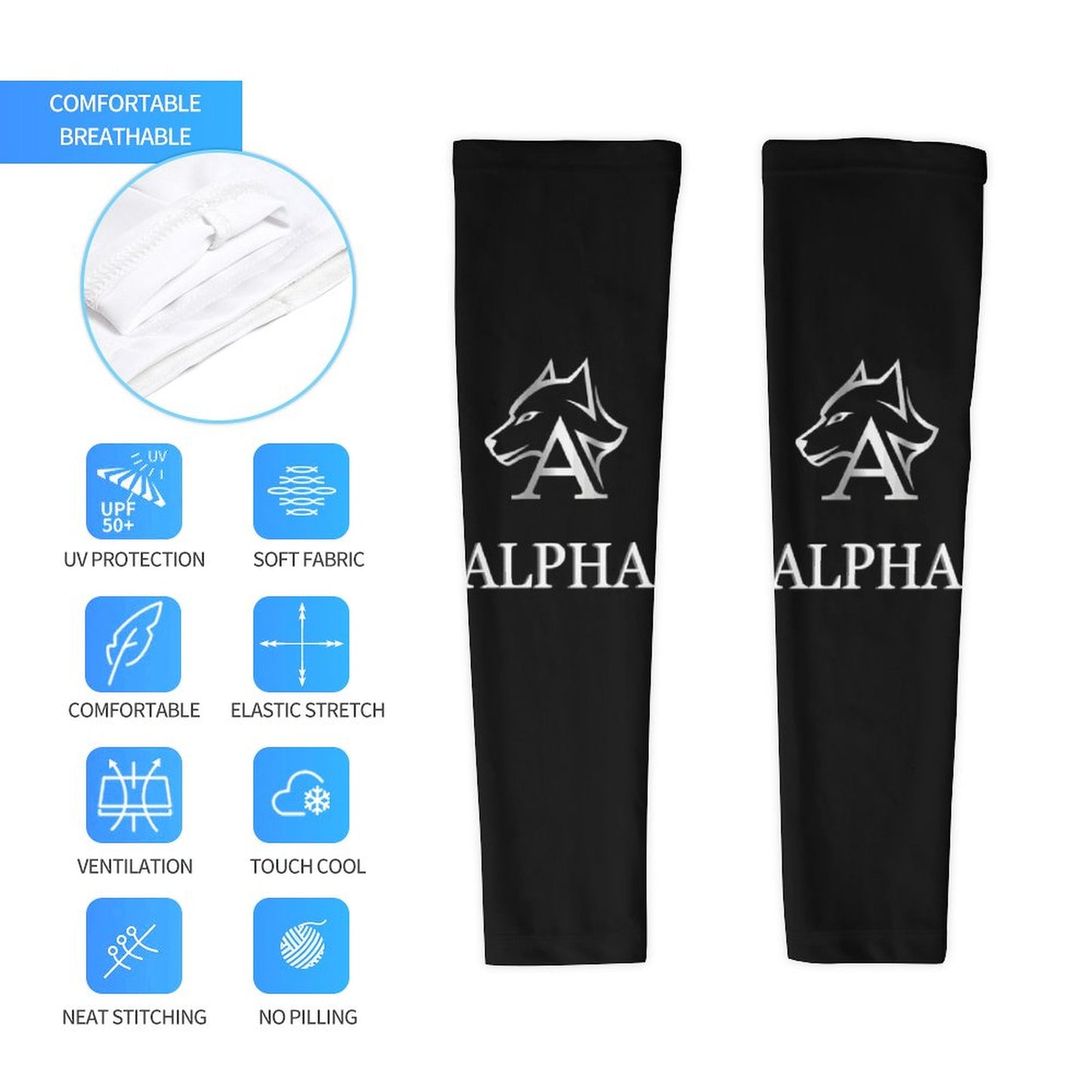 Cooling UV-Proof Arm Sleeves (A Pair)