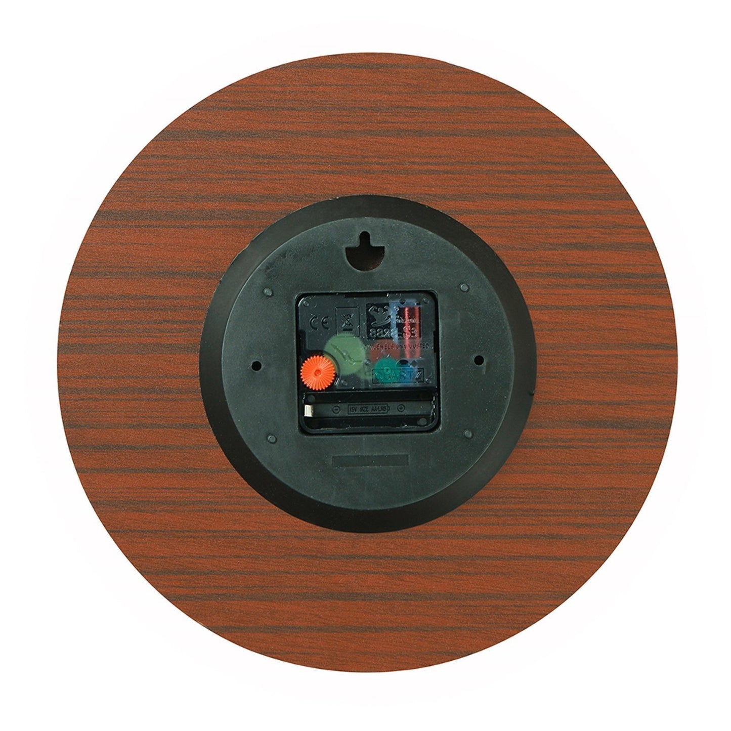 Concise Silent Wooden Wall Clock-9.84"x9.84"/ 25x25cm-YOU ARE ENOUGH
