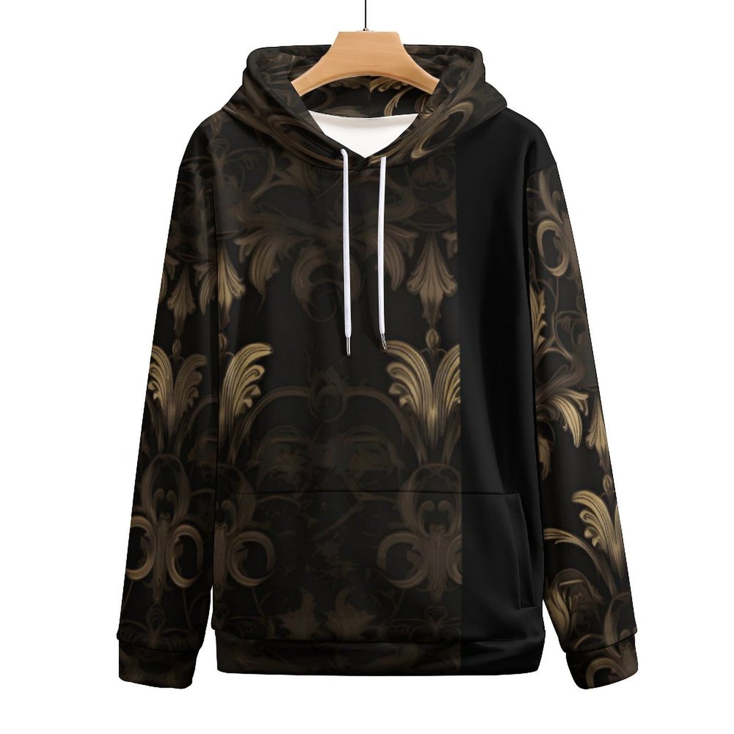 230gsm Men's Cool Hoodie with Double-layer Cap (All-Over Printing)
