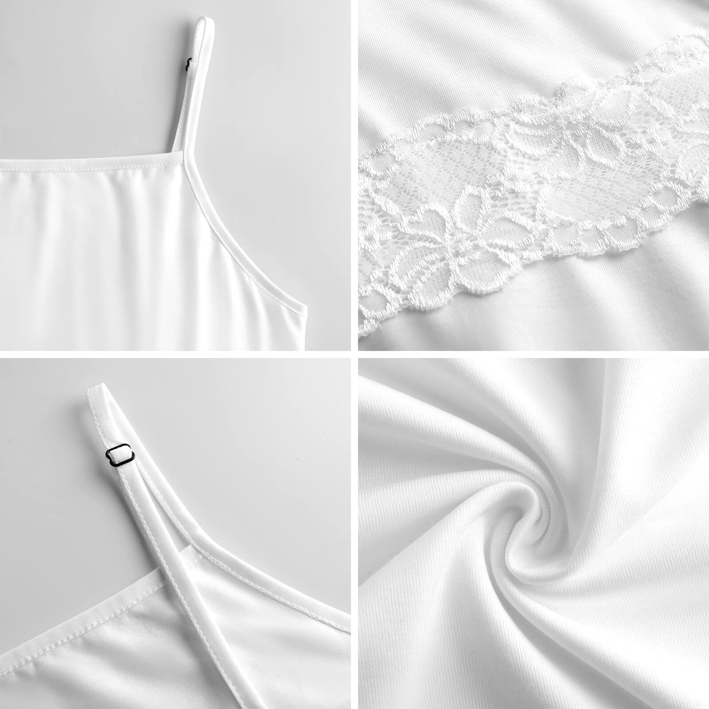 200gsm Lace Trimmed Camisole Dress(All-Over Printing)