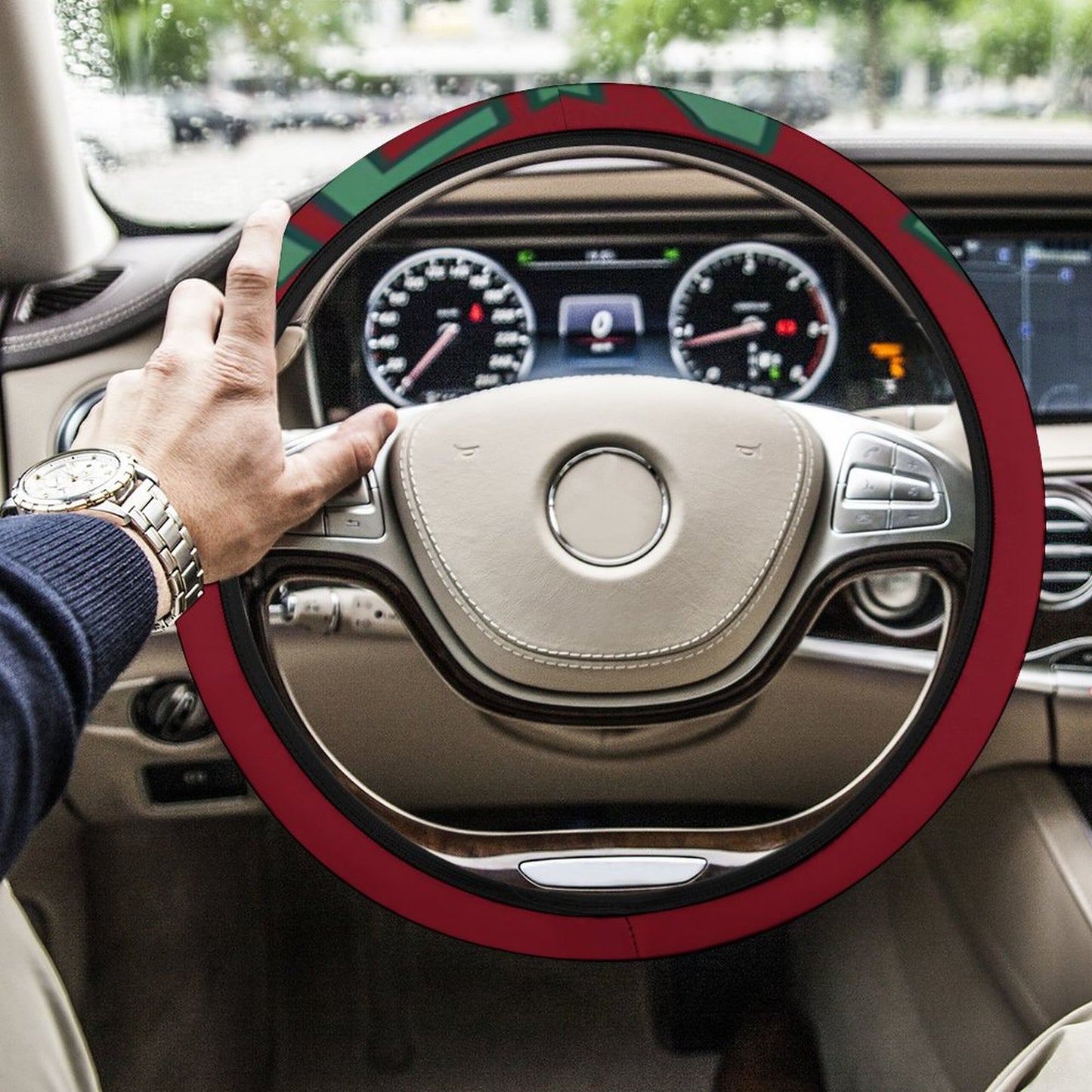 Car Steering Wheel Cover