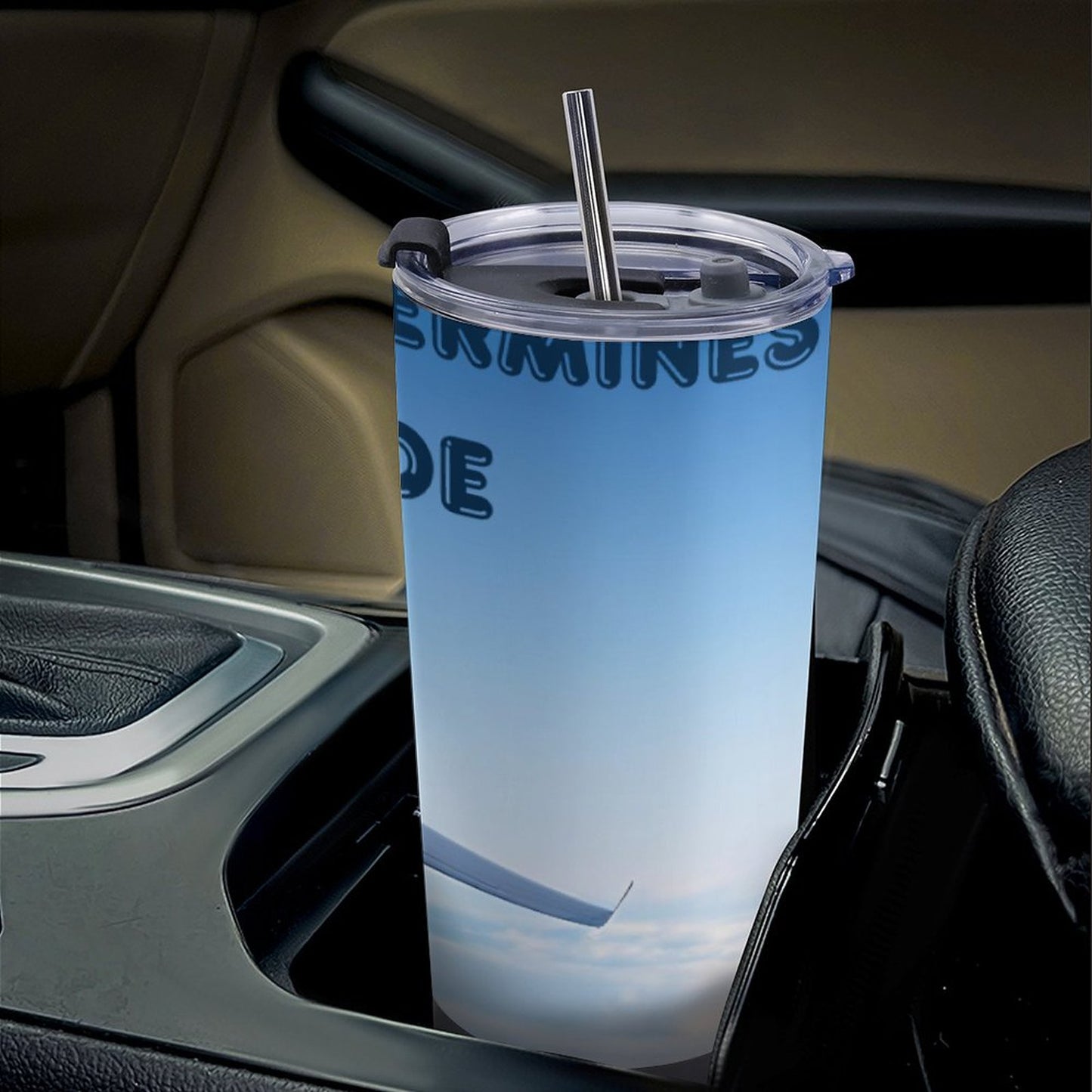 Car Travel Mug Set with Cleaning Kit (590ml/20oz)