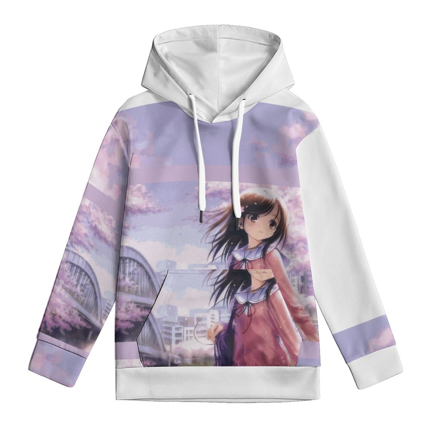 160gsm Children's Lightweight Pullover Hoodie A38H (All-Over Printing)
