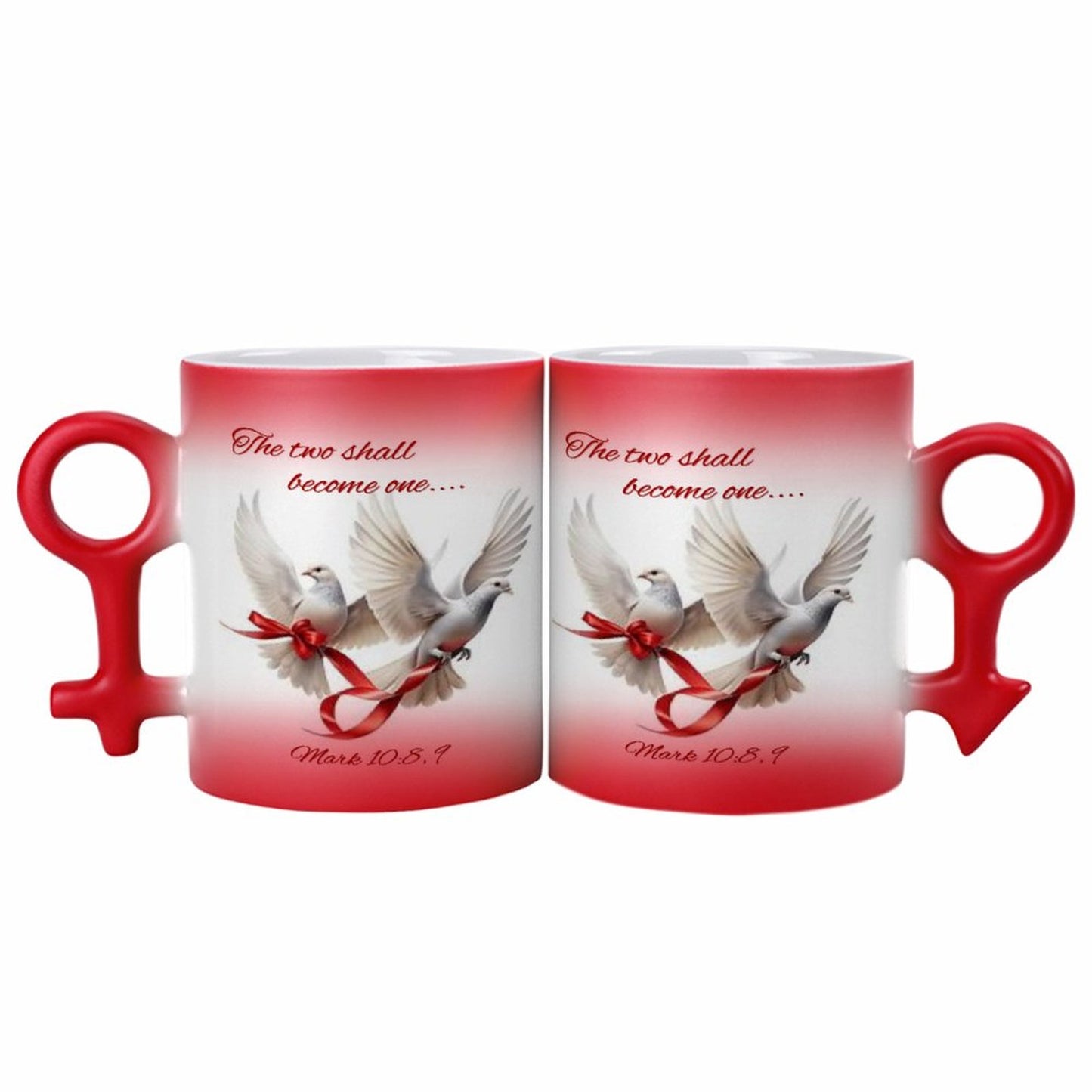 Couple Symbol Color-Changing Mug(One-sided Printing)