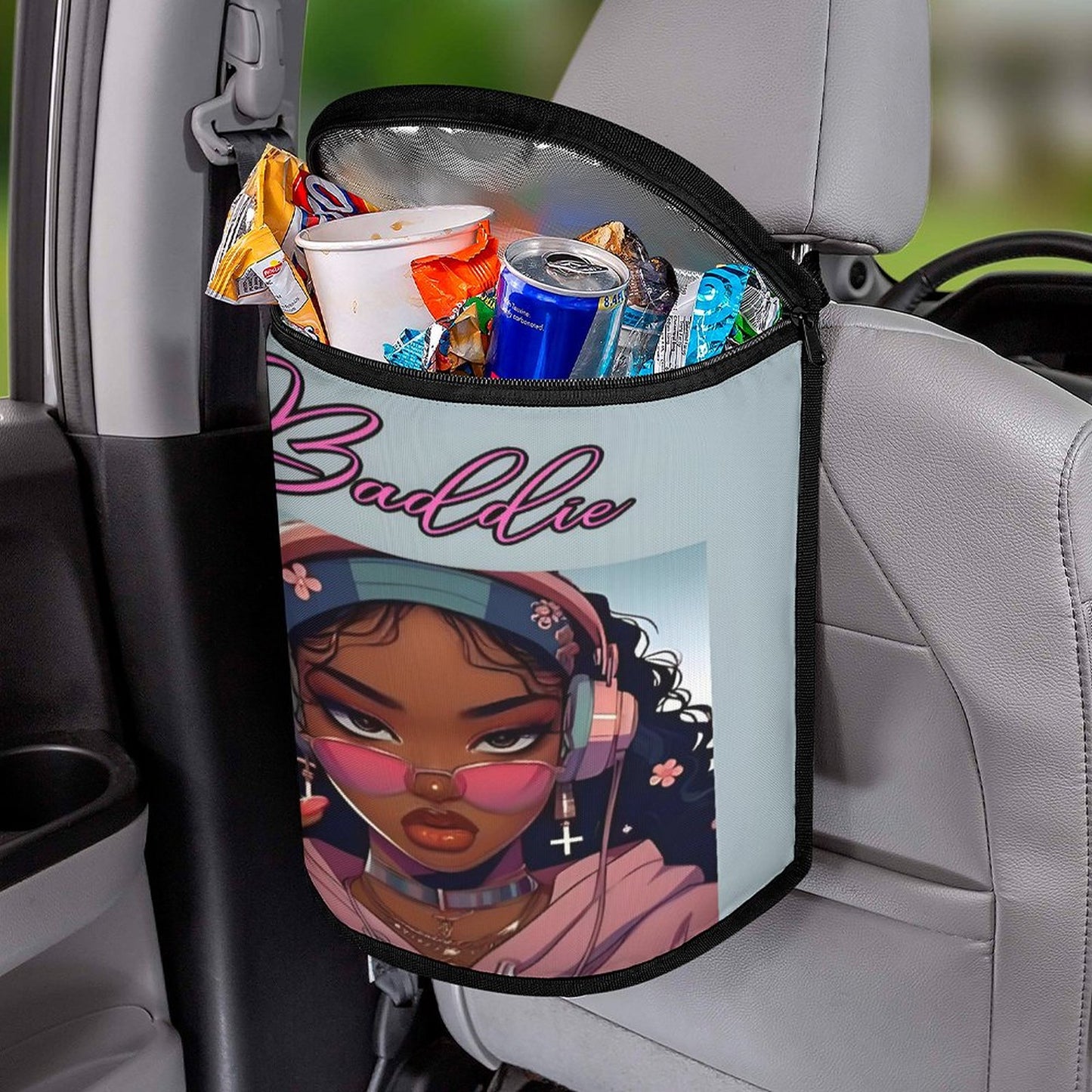 Collapsible Car Trash Bin