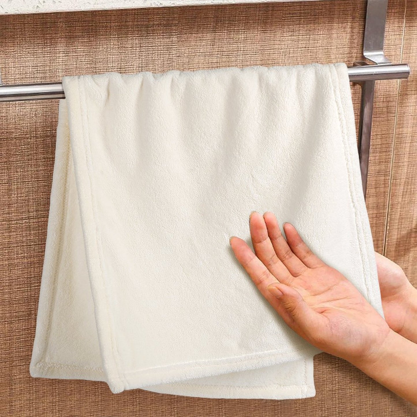 Coral Velvet Towel