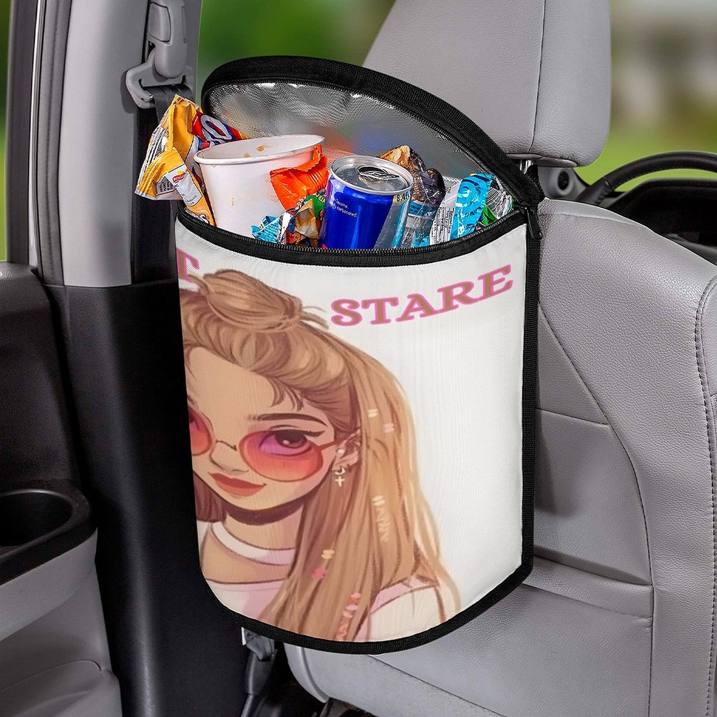 Collapsible Car Trash Bin