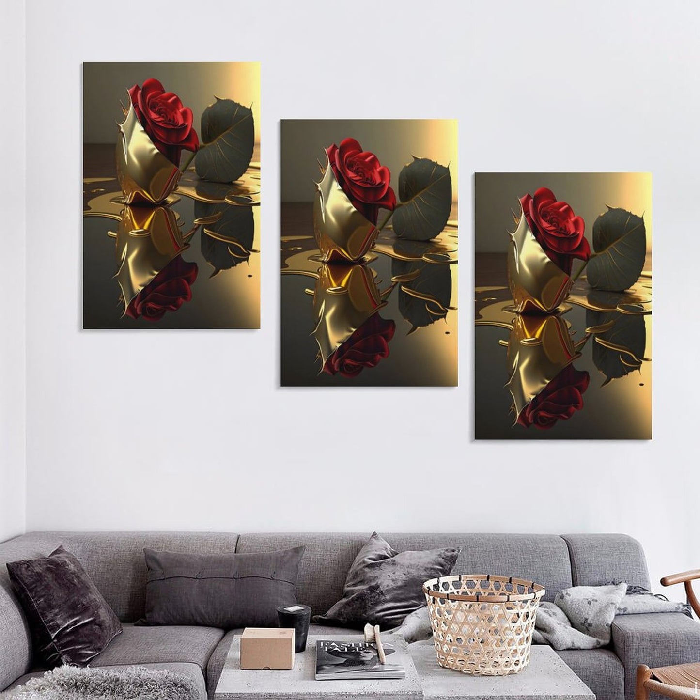 Vertical Framed Wall Art-2:3 Aspect Ratio(One-sided Printing)