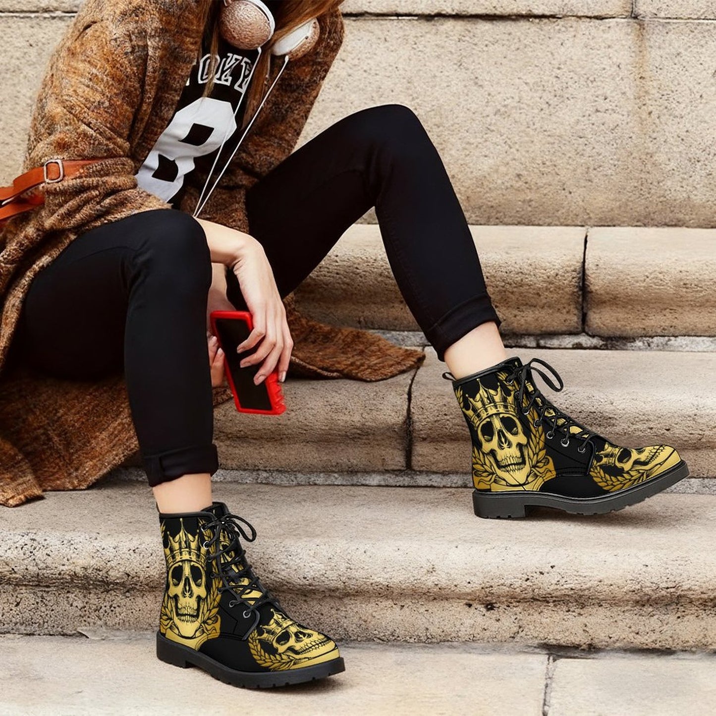 Unisex Martin Boots(All-Over Printing)