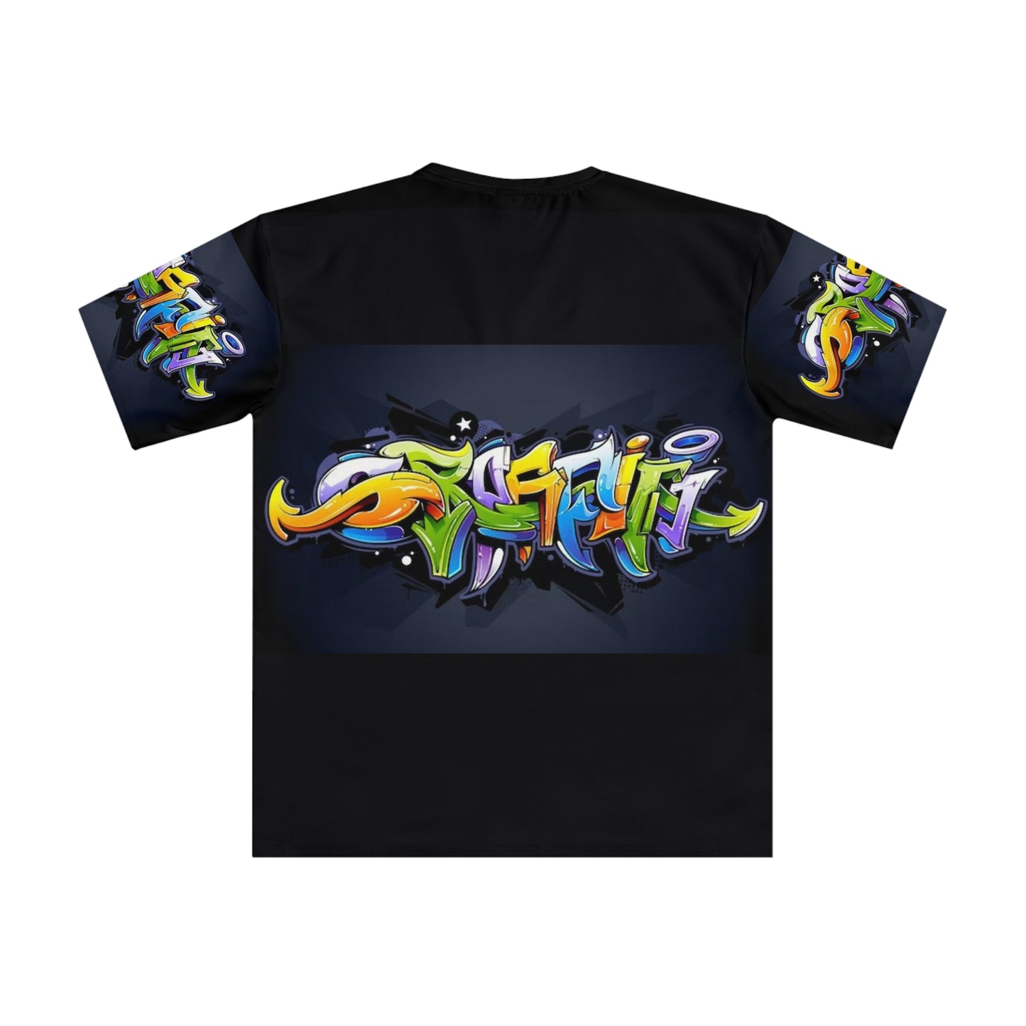 COLORFUL GRAFFITI Unisex Loose T-shirt-XS-5XL