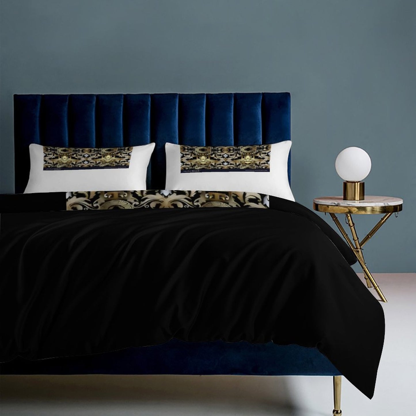 3-Piece Bedding Set-90"x90"/ 229x229cm (Dual-sided Printing)