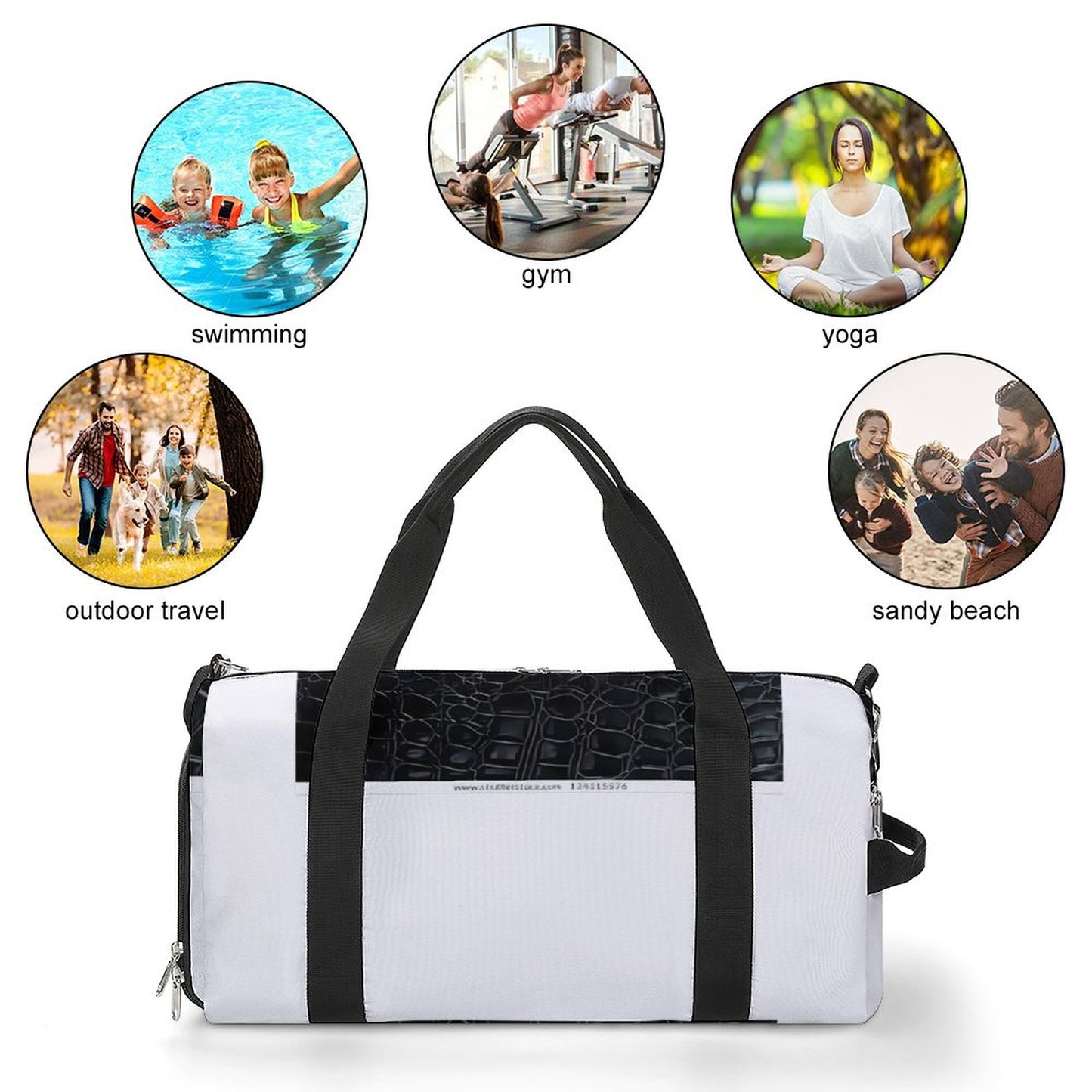 Gym bag A017 Large Capacity Sports Duffel