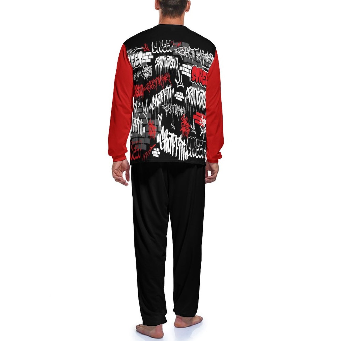 180gsm Men's Loungewear Set JJ1201 (All-Over Printing)
