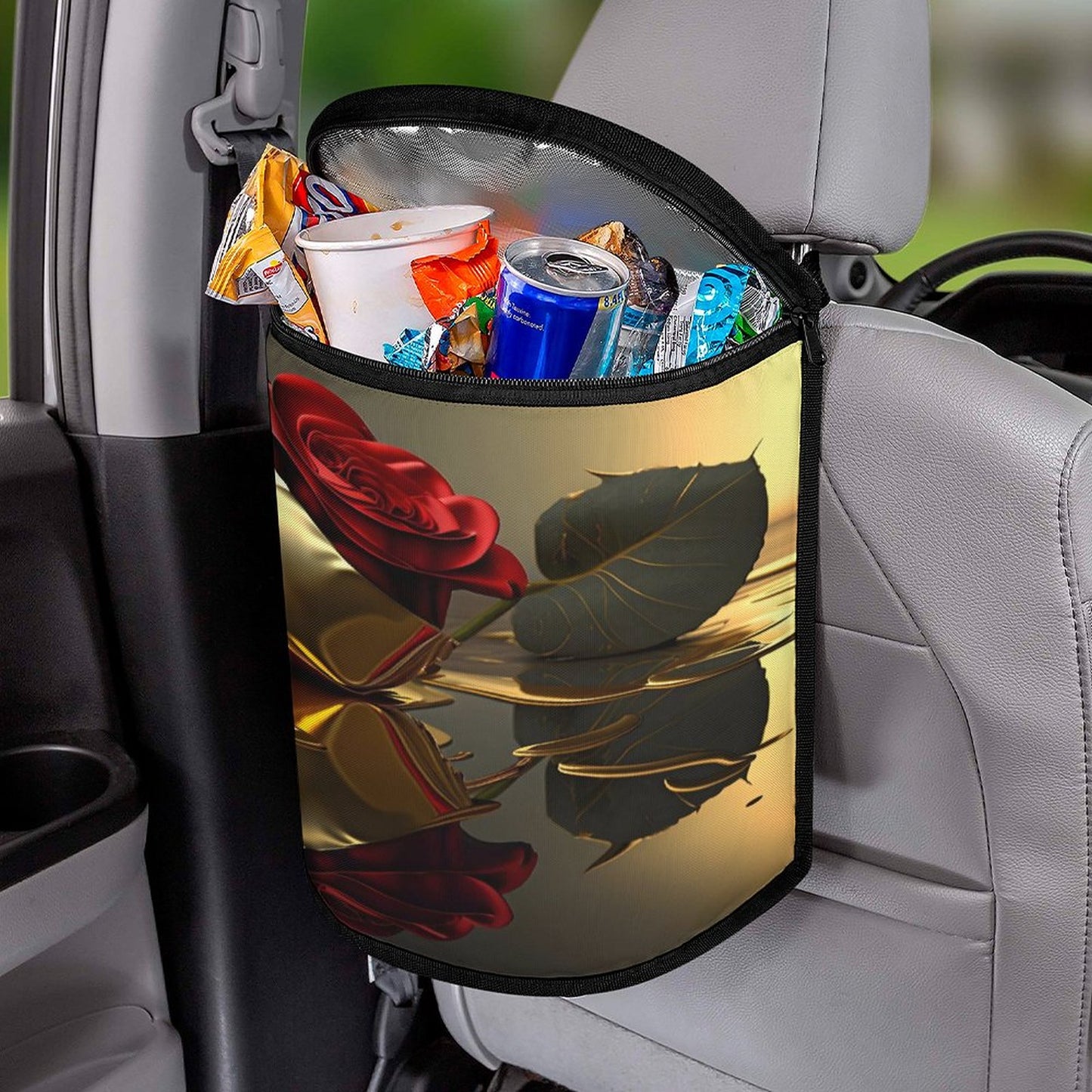 Collapsible Car Trash Bin