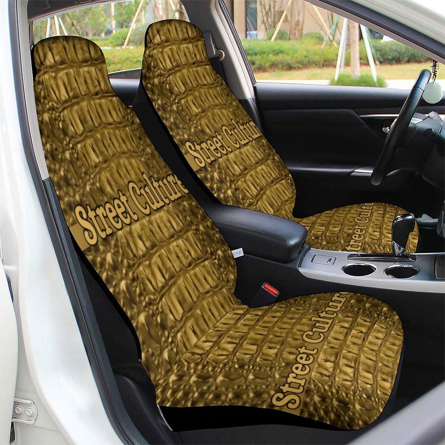 STREET CULTURE Alligator Car Seat Cover-1 or 2 PCS (high quality softness)