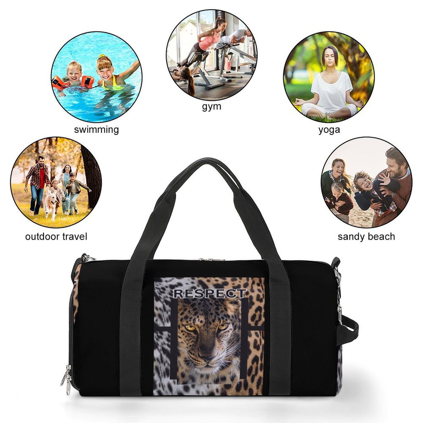 Gym bag A017 Large Capacity Sports Duffel