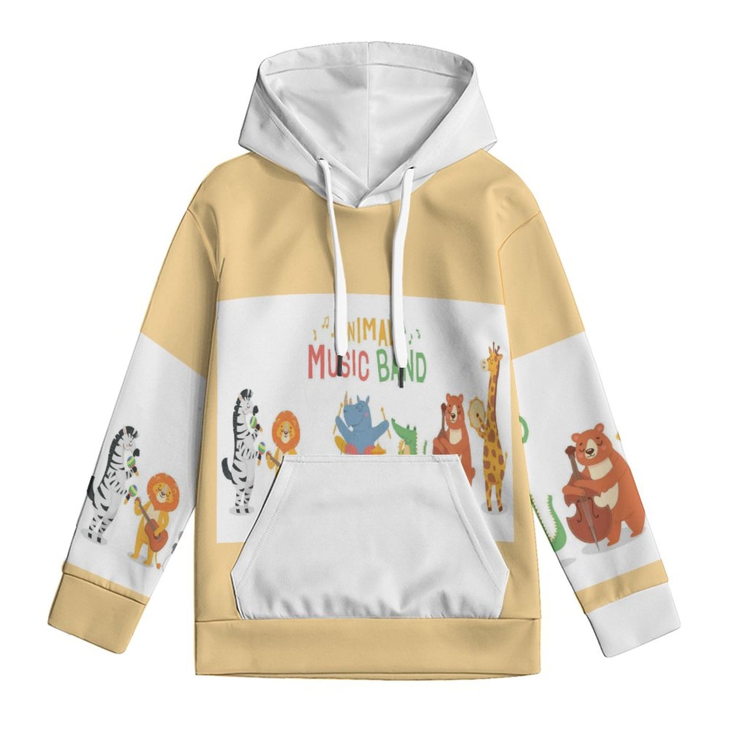 160gsm Children's Lightweight Pullover Hoodie A38H (All-Over Printing)
