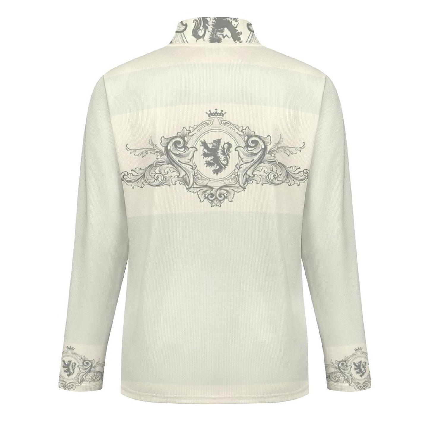 300gsm Men's Polo Sweatshirt LM111 (All-Over Printing)