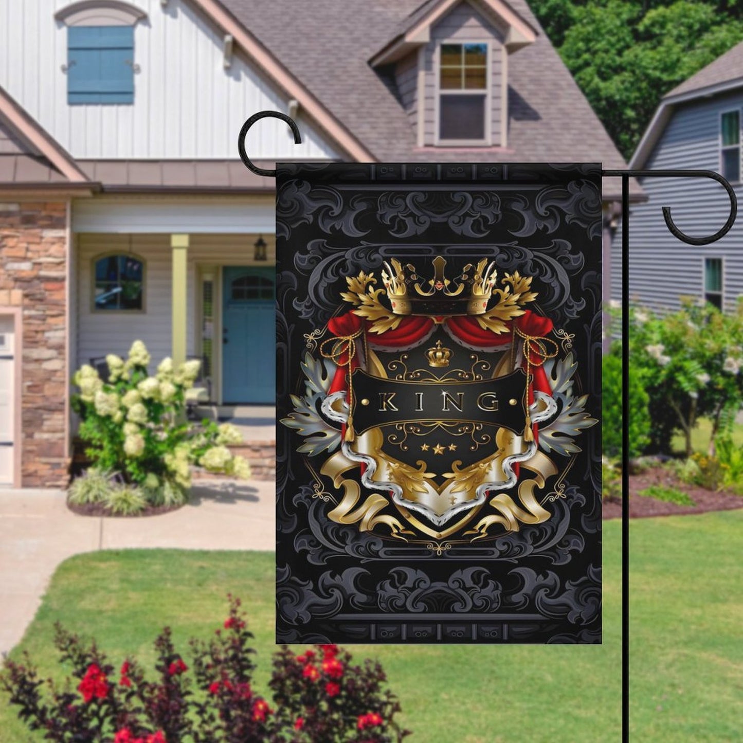 Garden Flag (2 Pics on 2 Sides)-12"x18"