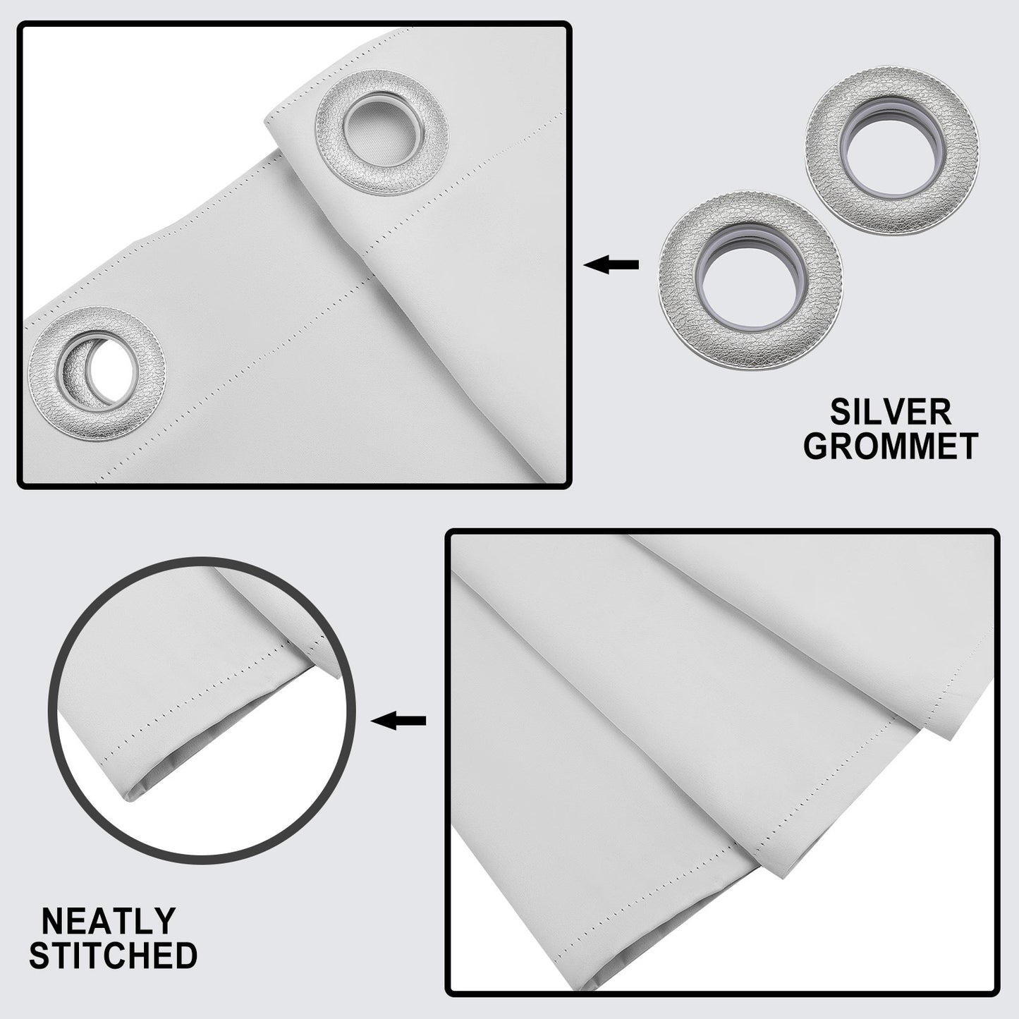 Grommet Curtain-52"x72"/ 132x183cm-TRY GOD