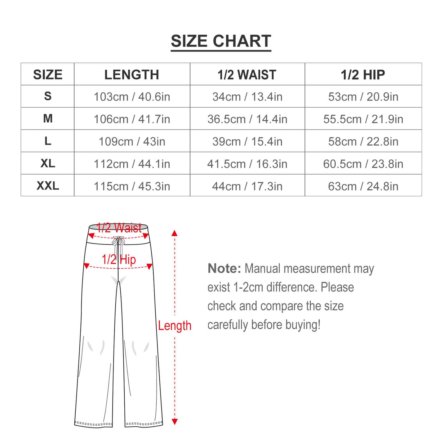TRIANGLES & LEATHER Baggy Pants for Women-SMALL-2XL