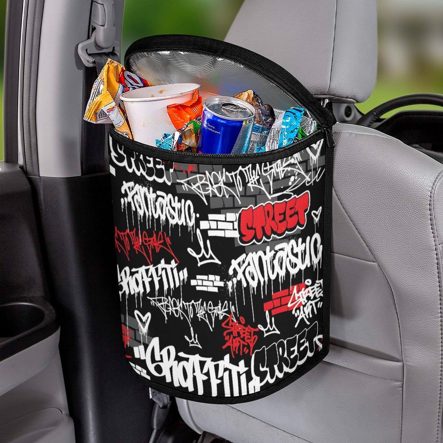 Collapsible Car Trash Bin