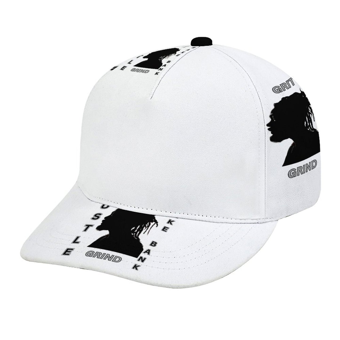 Bent Fitted Cap (All-Over Printing)