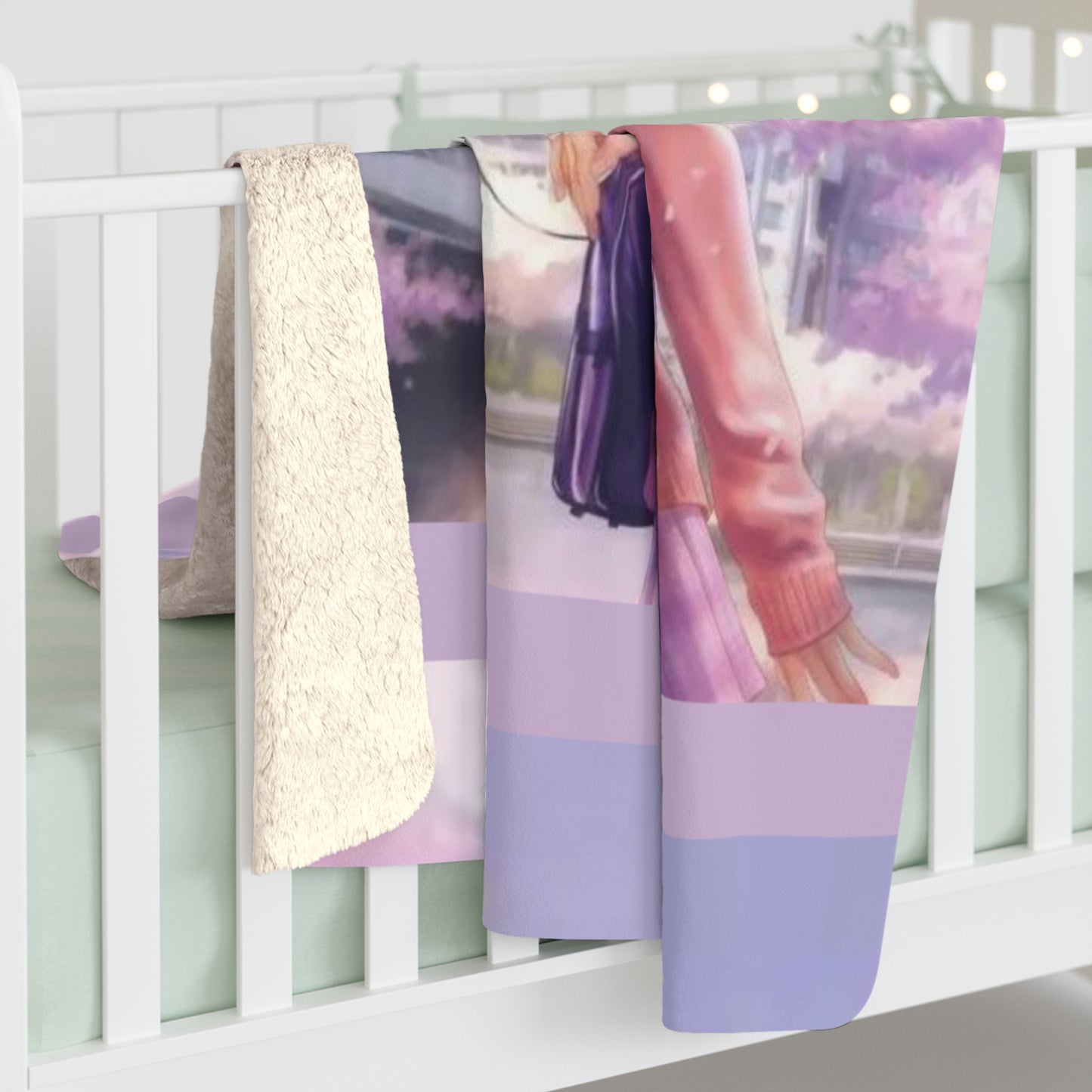 SCHOOL GIRL Sherpa Fleece Blanket