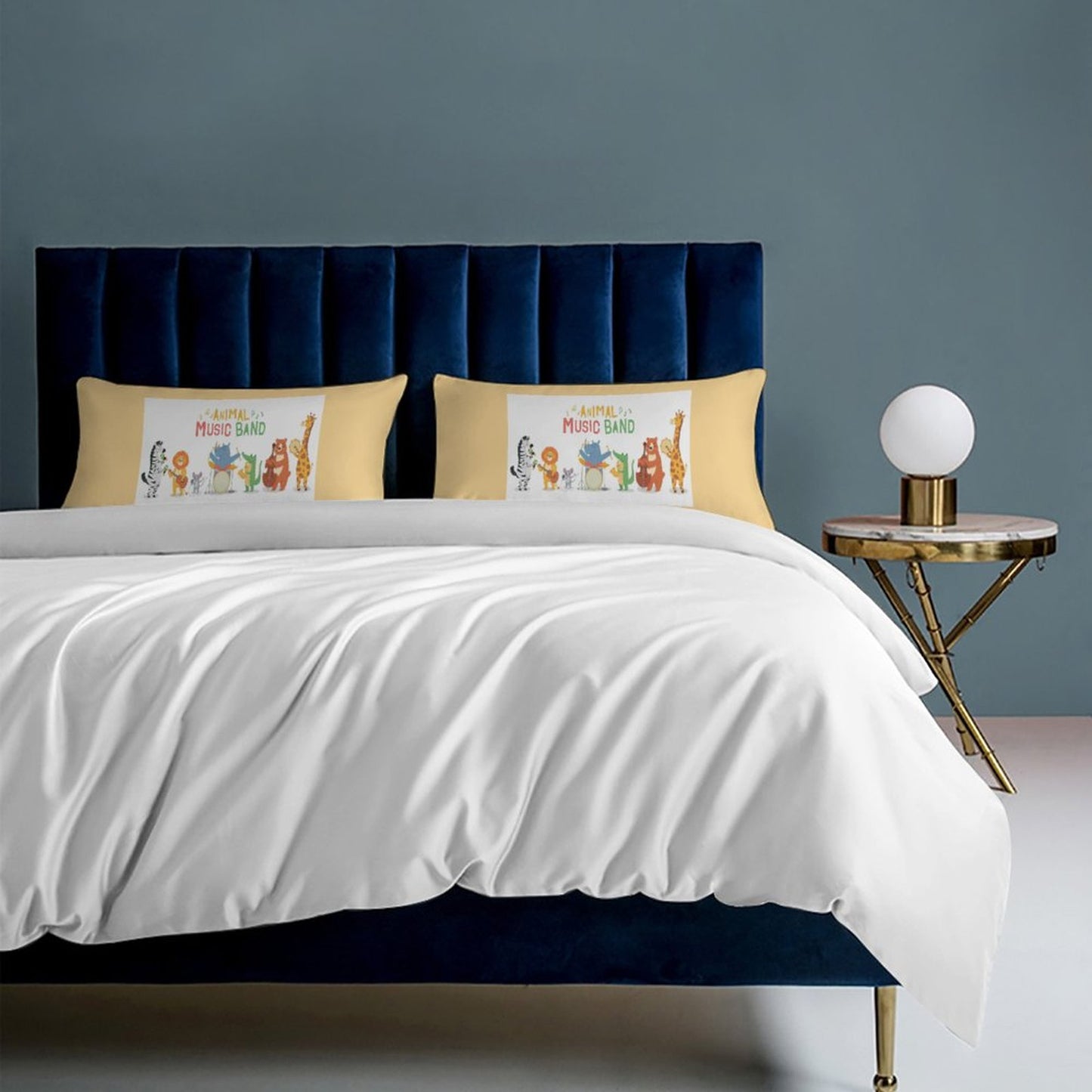 3-Piece Bedding Set-86"×70"/ 218×177cm (Dual-sidede Printing)