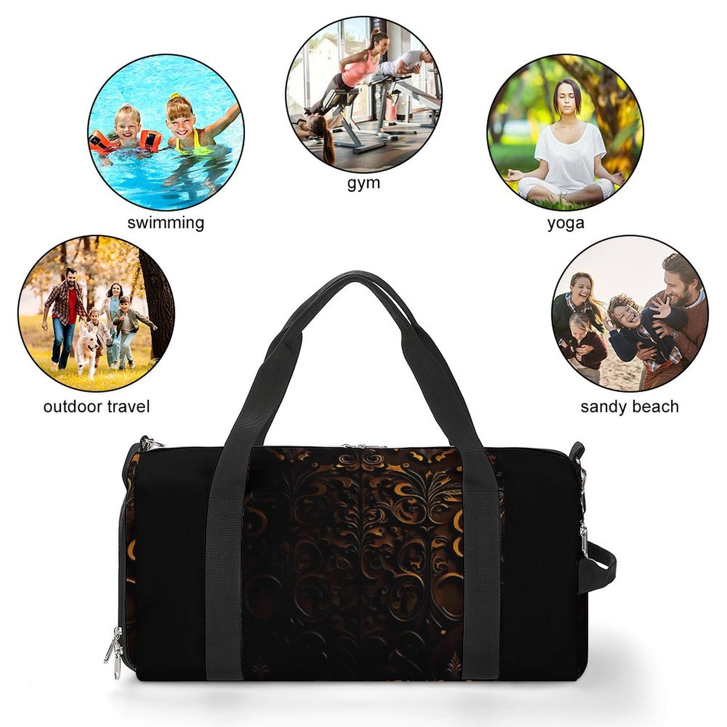 Gym bag A017 Large Capacity Sports Duffel
