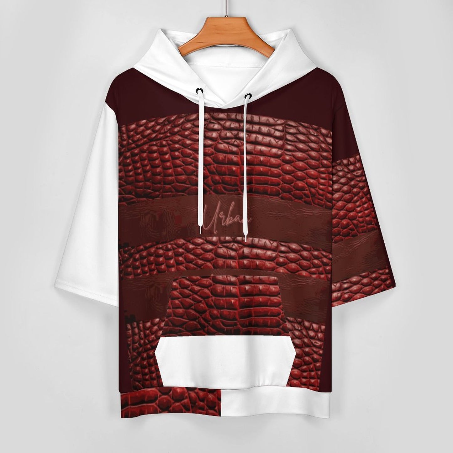 280gsm Half Sleeve Hoodie LM033 (All-Over Printing)