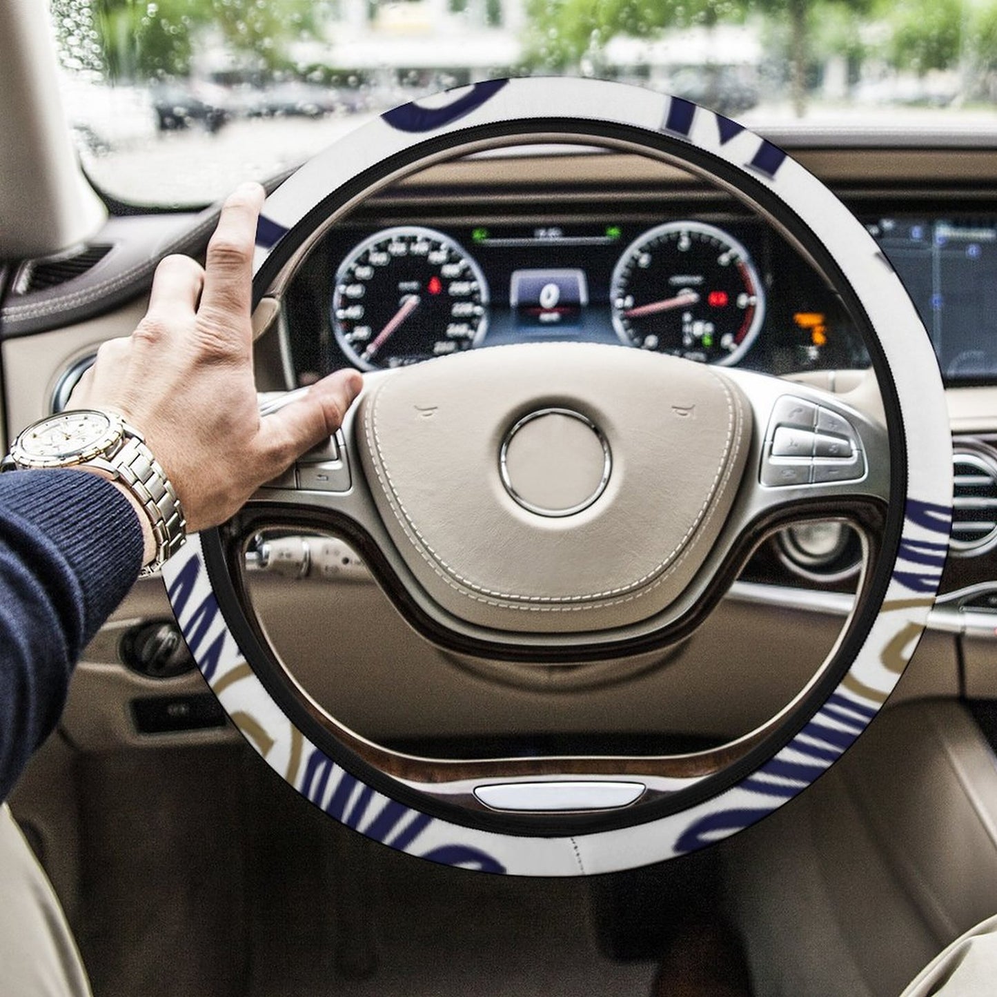 Car Steering Wheel Cover