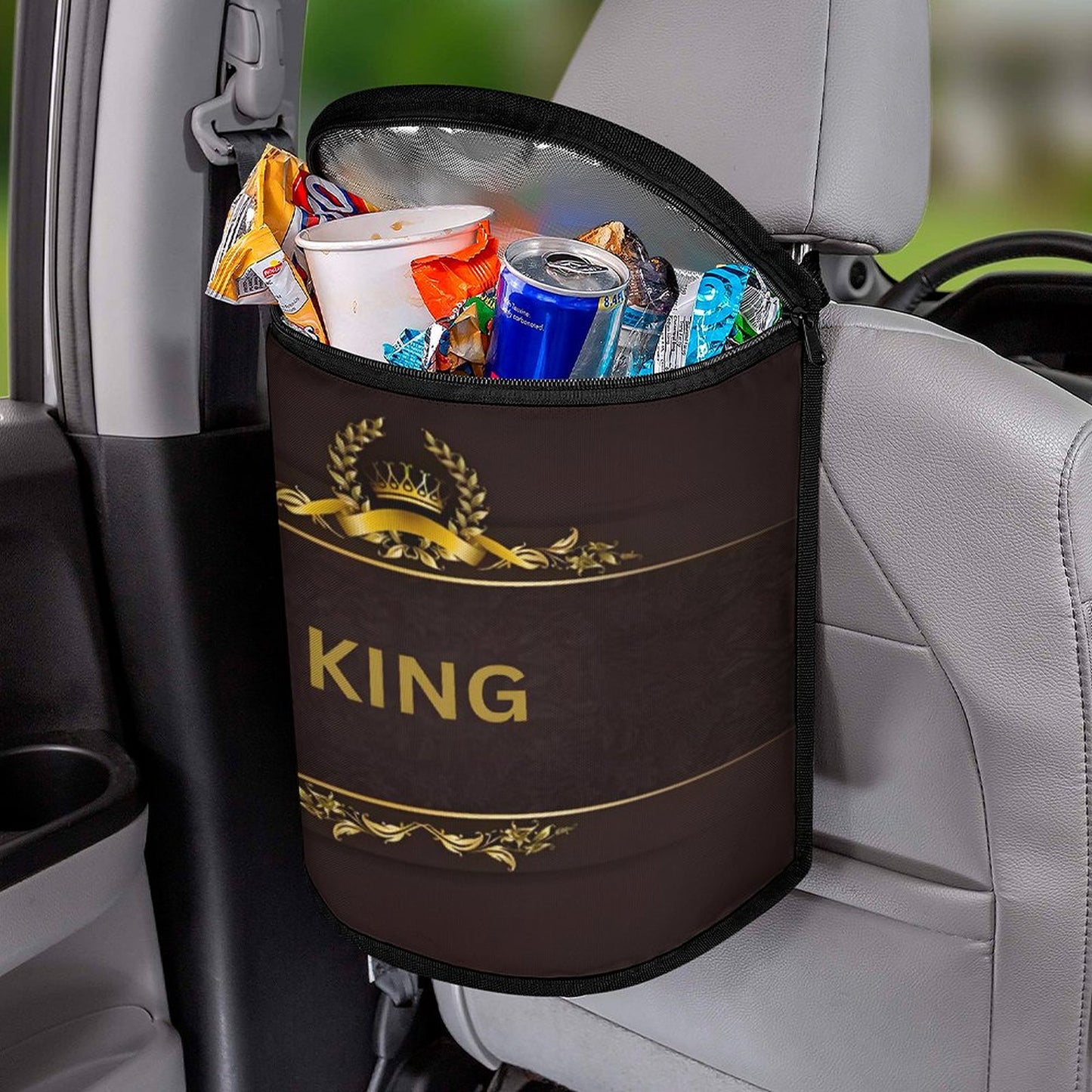 Collapsible Car Trash Bin