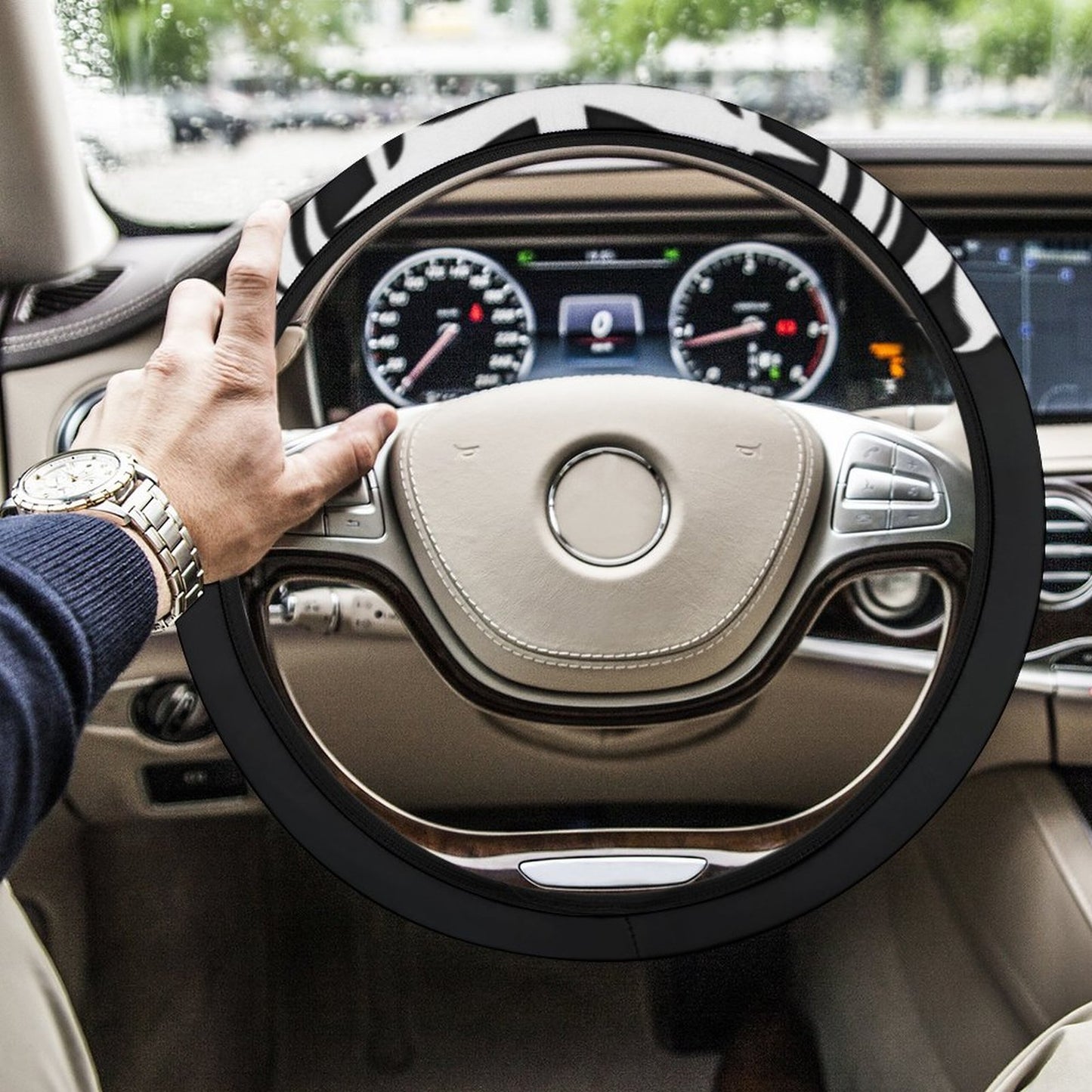 Car Steering Wheel Cover