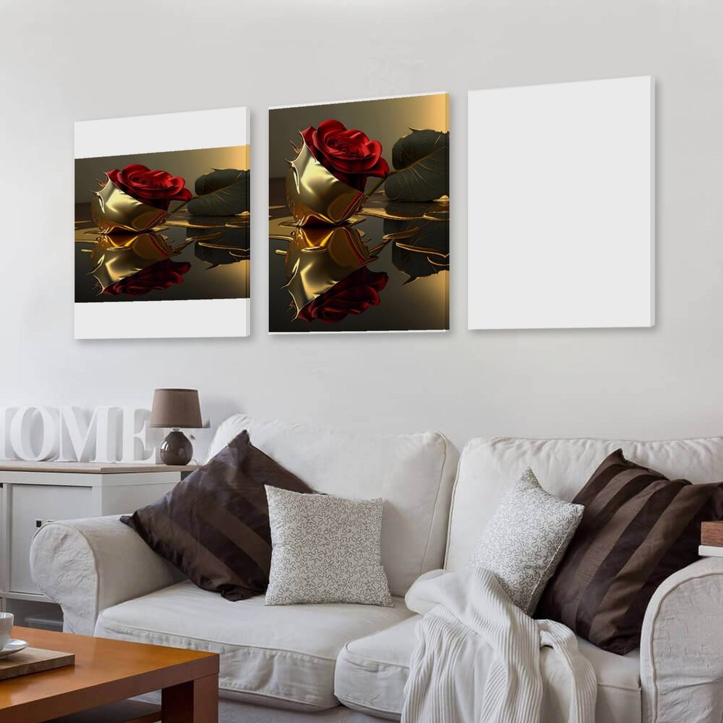 Vertical Colorful Framed Wall Art-3:4 Aspect Ratio(One-sided Printing)