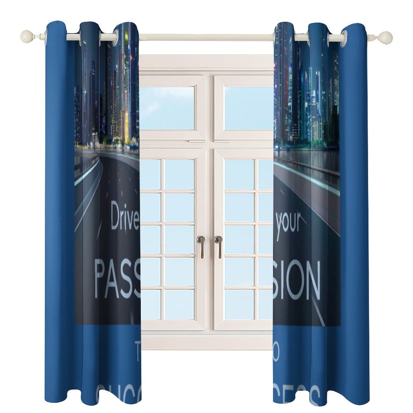 Grommet Curtain-52"x72"/ 132x183cm