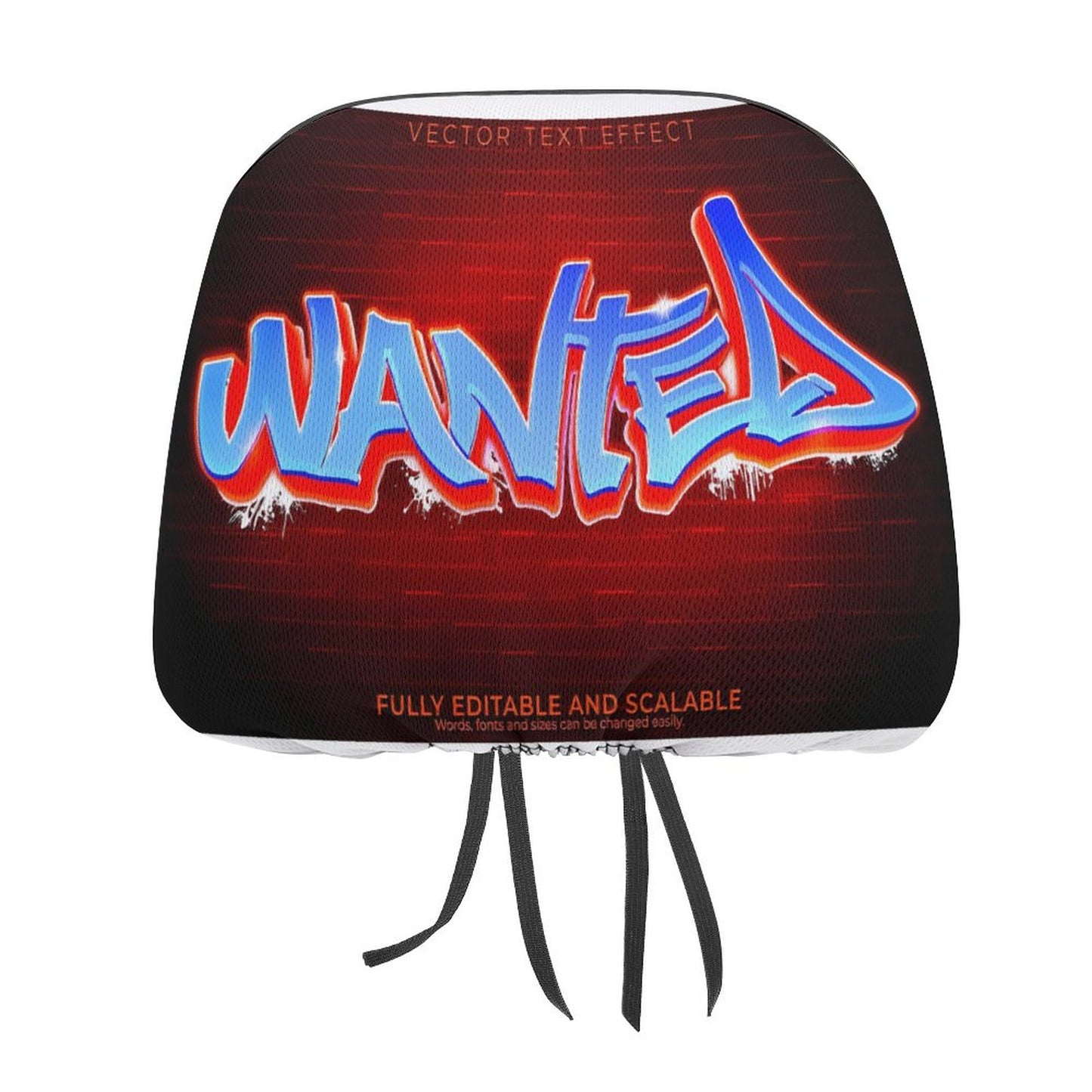 Custom Car Headrest Covers