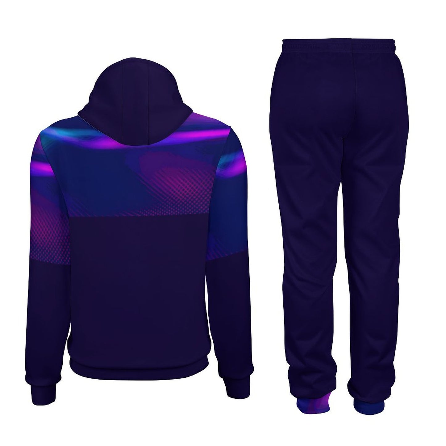 MULTICOLOR Hoodie & Joggers Set -SMALL-5XL