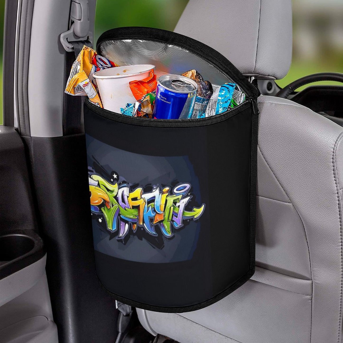 Collapsible Car Trash Bin